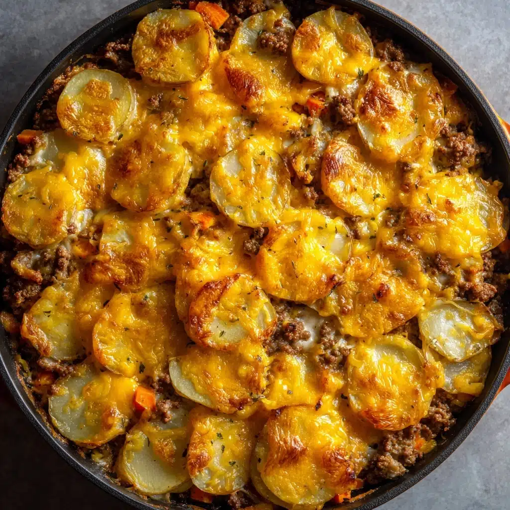 Hobo Casserole Ground Beef Recipe - Recipe Image