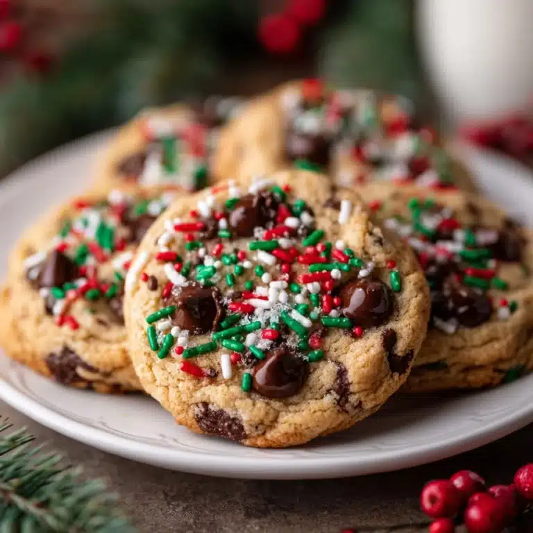 Christmas Chocolate Chip Cookies Recipe