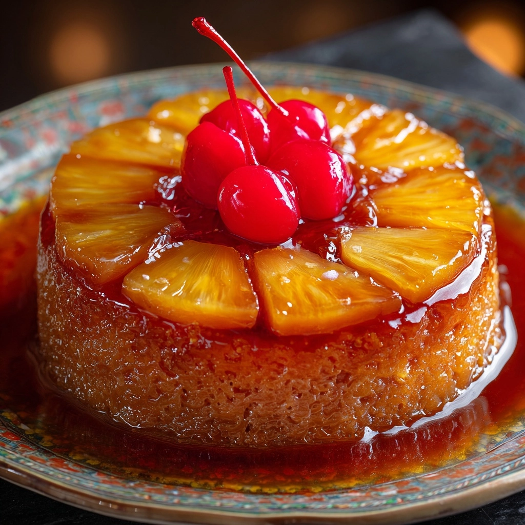 Pineapple Upside Down Cake Jam Recipe - Recipe Image