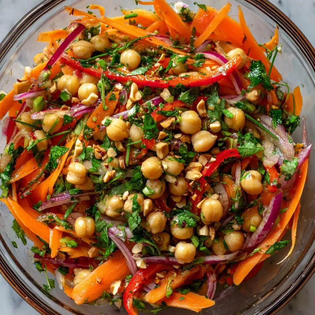 Crunchy Thai Chickpea Salad Recipe - Recipe Image