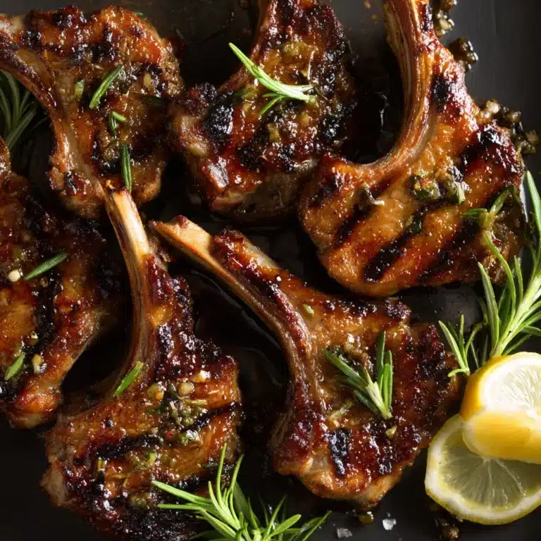 Rosemary Lamb Chops Recipe