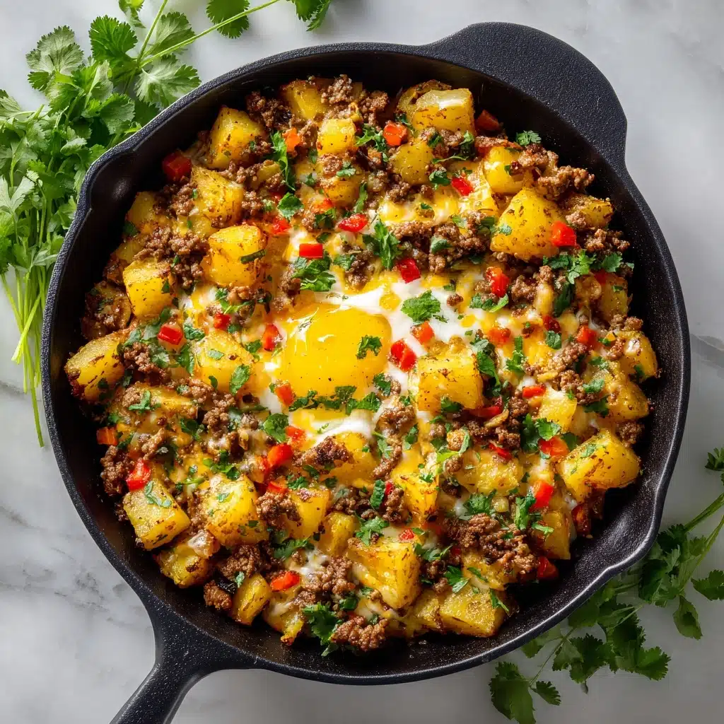 Mexican Ground Beef and Potato Skillet Recipe - Recipe Image
