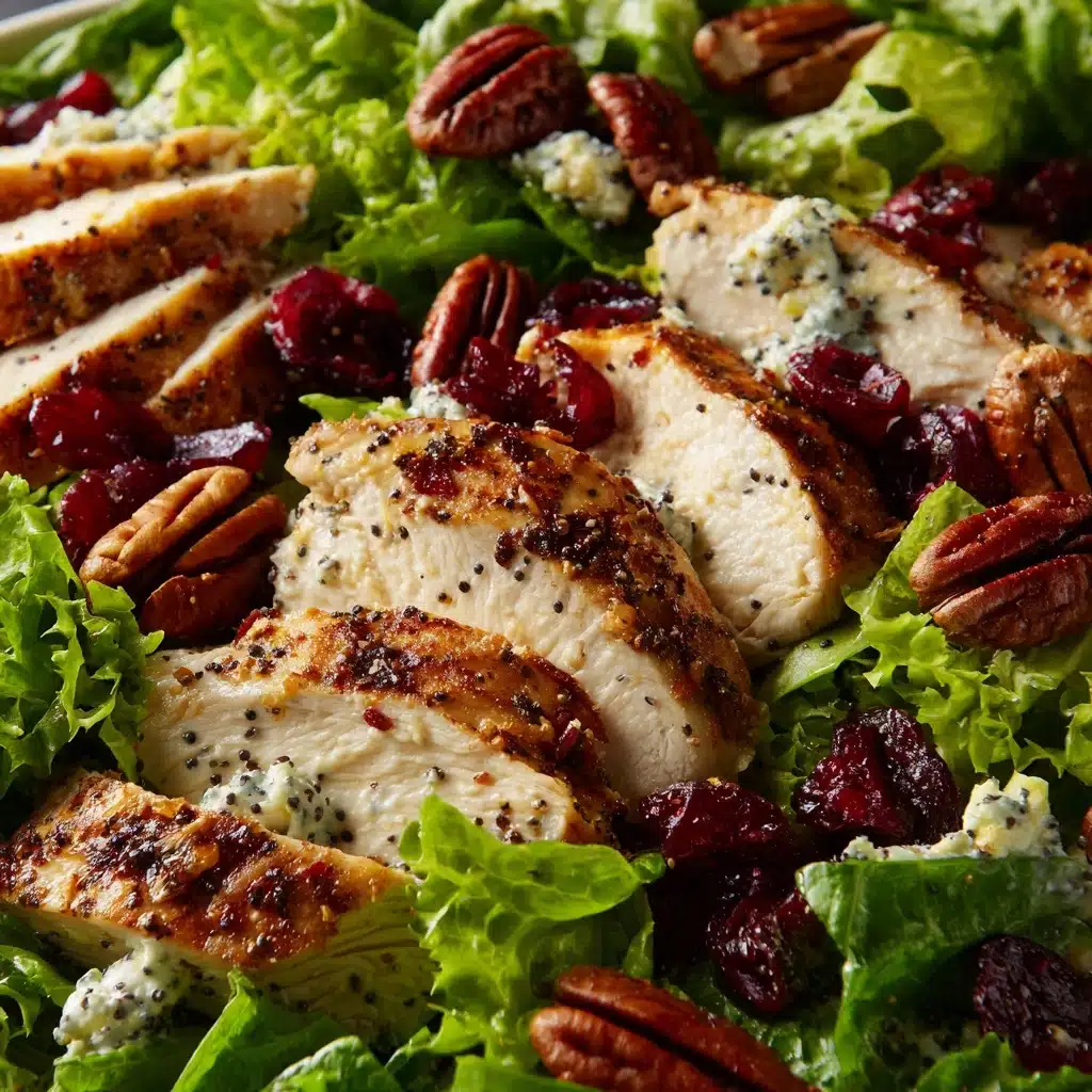 Cranberry Pecan Chicken Salad with Poppy Seed Dressing Recipe - Recipe Image