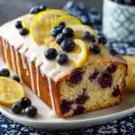 Lemon Blueberry Loaf with Lemon Glaze Recipe