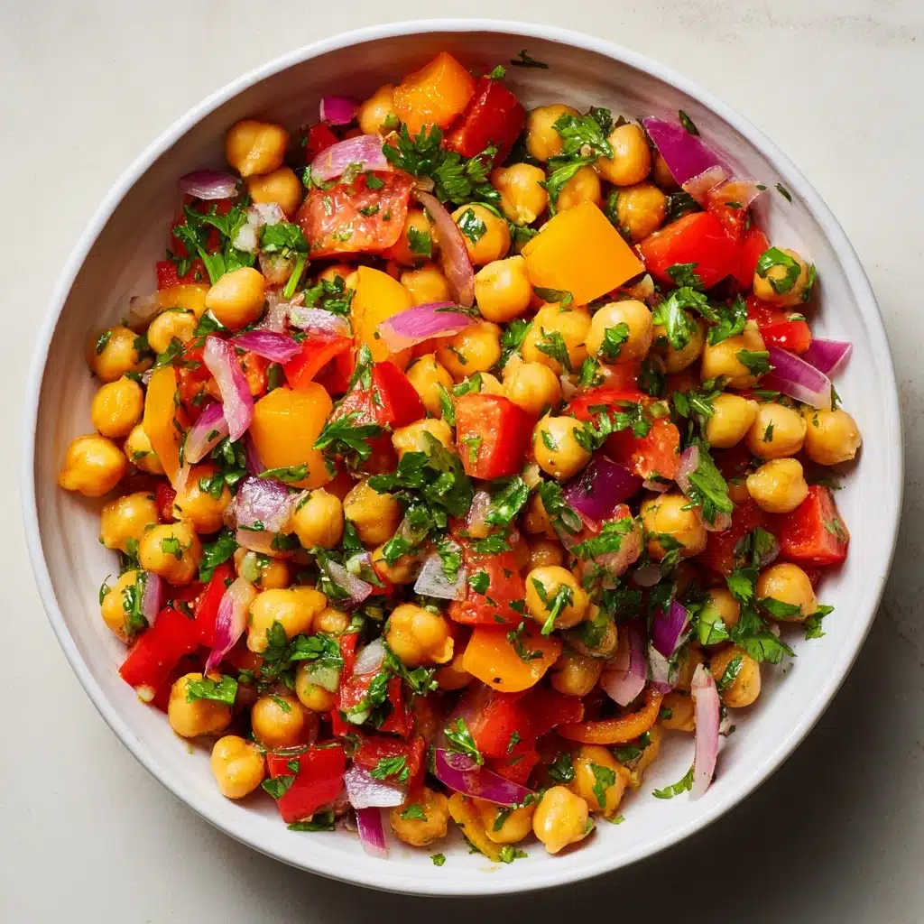 Chickpea Salad Recipe - Recipe Image