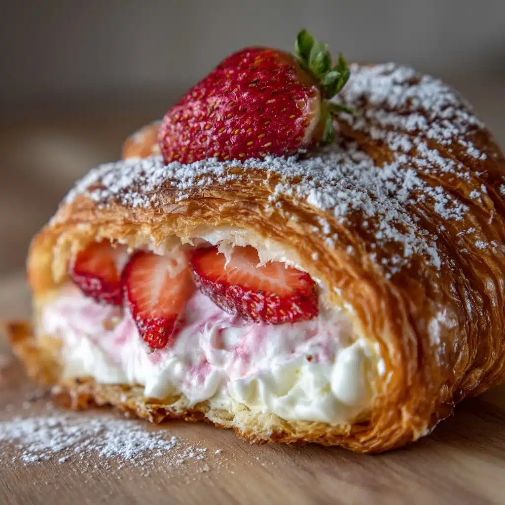 Strawberry Cheesecake Crescents Recipe - Recipe Image