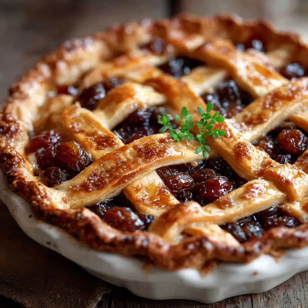 Old-Fashioned Raisin Pie Recipe - Recipe Image
