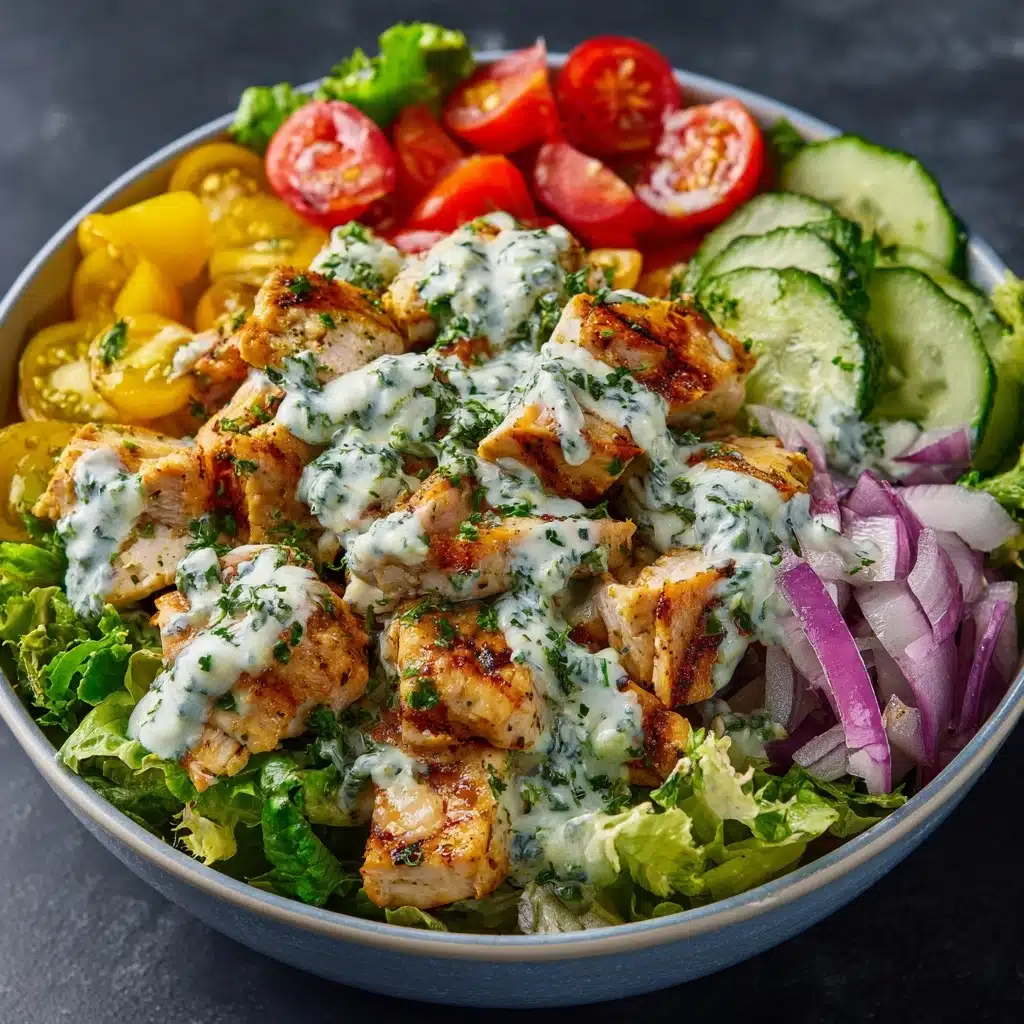 Tzatziki Chicken Salad Recipe - Recipe Image