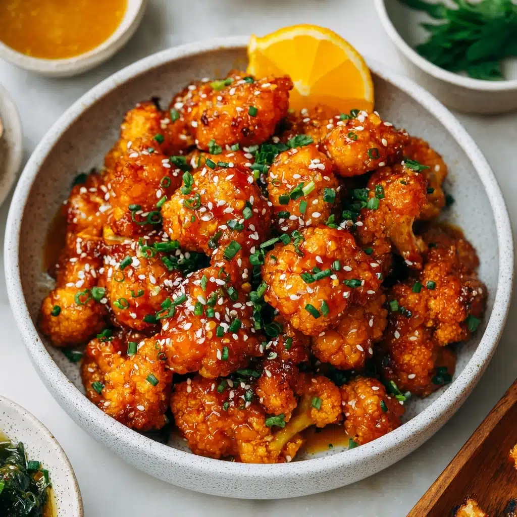 Vegan Glazed Orange Cauliflower “Chicken” Recipe - Recipe Image