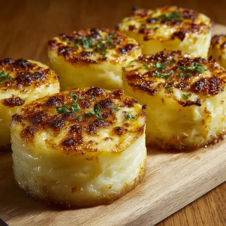 Cheesy Mashed Potato Puffs Recipe