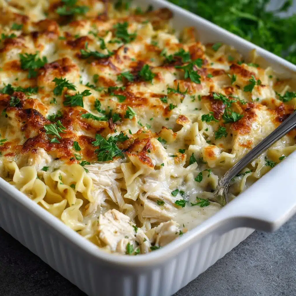 Easy Chicken Noodle Casserole Recipe - Recipe Image