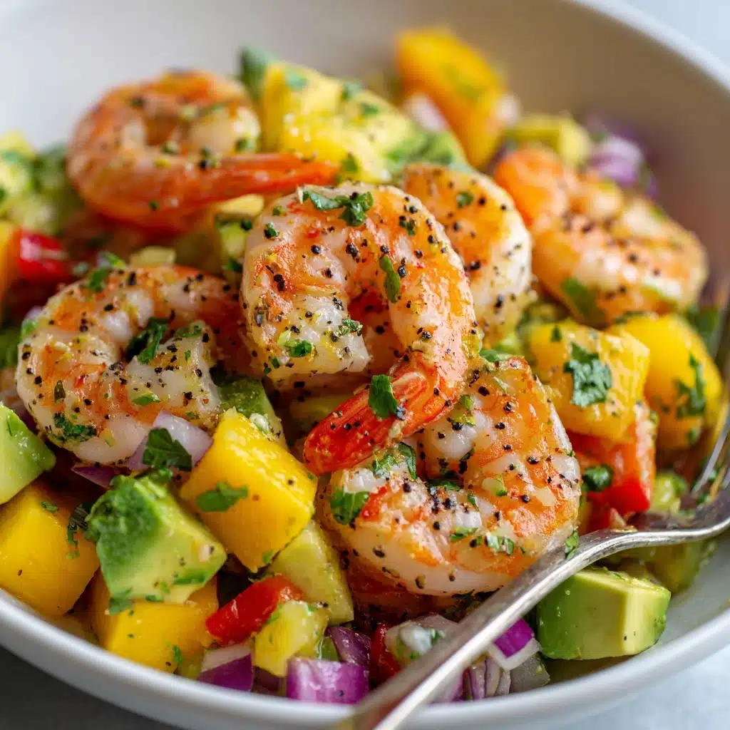 Mango Avocado Shrimp Salad Recipe - Recipe Image