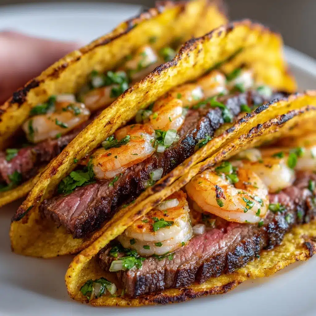 Steak and Shrimp Tacos Recipe - Recipe Image