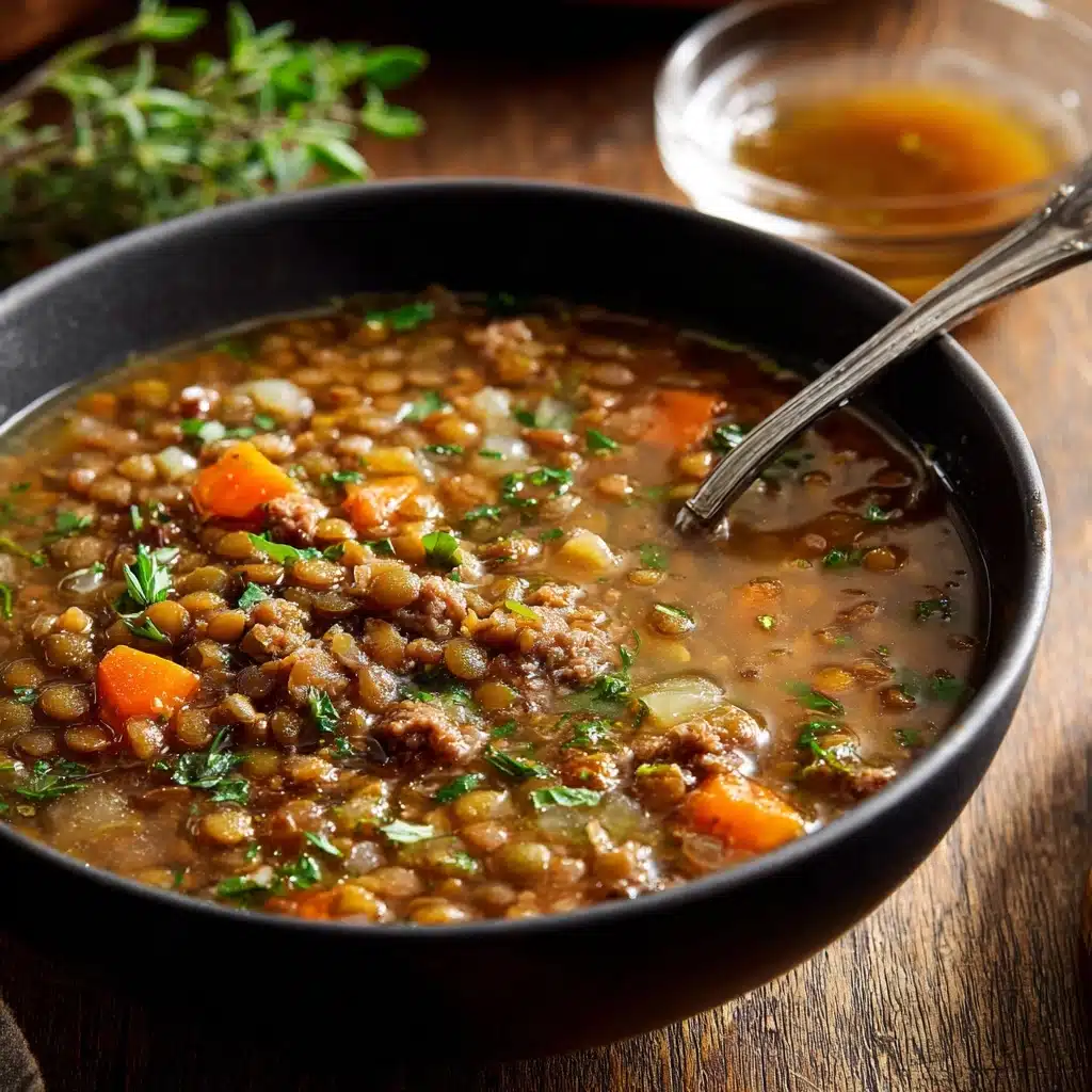 Italian Lentil Soup (Zuppa di Lenticchie) Recipe - Recipe Image