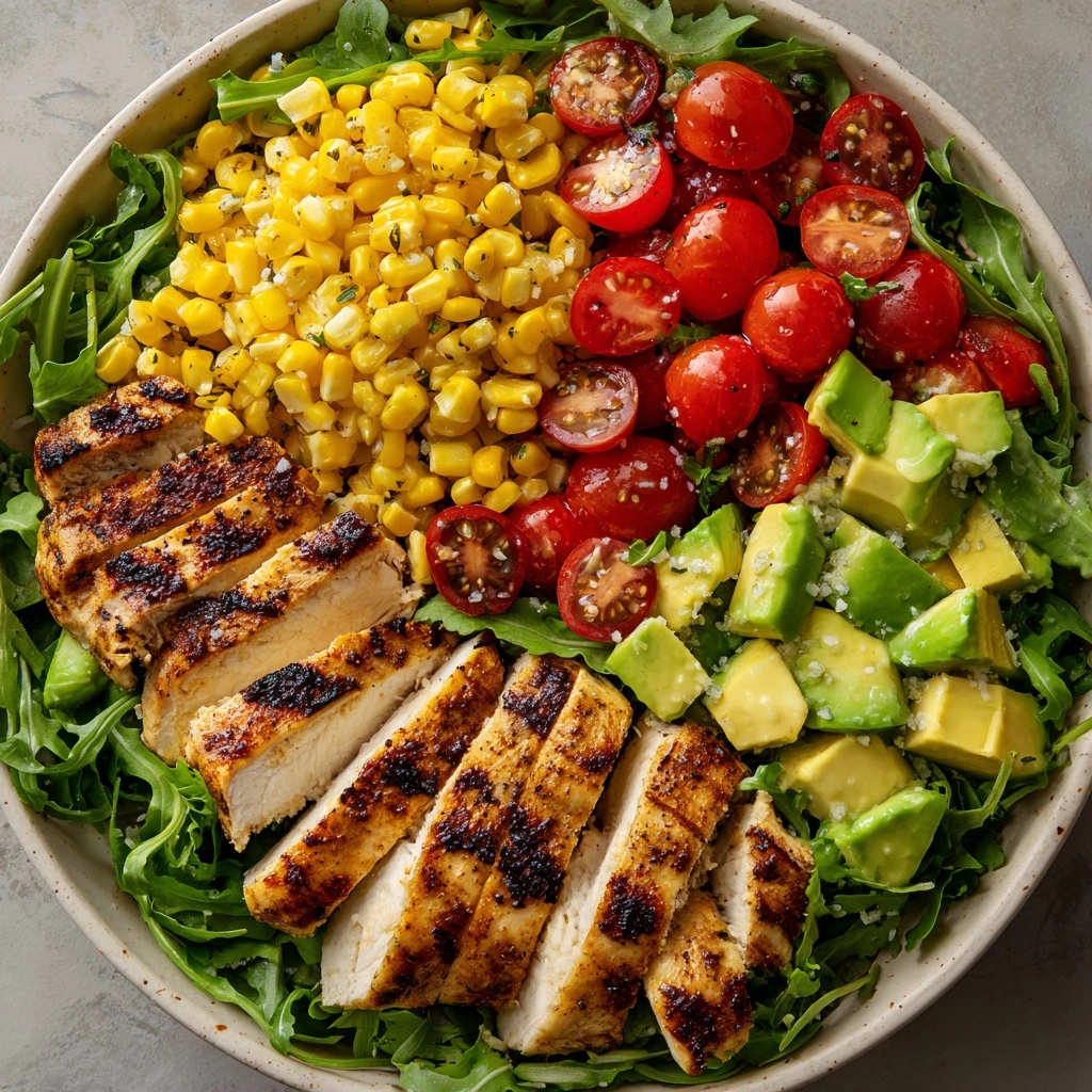 Grilled Chicken Salad Recipe - Recipe Image