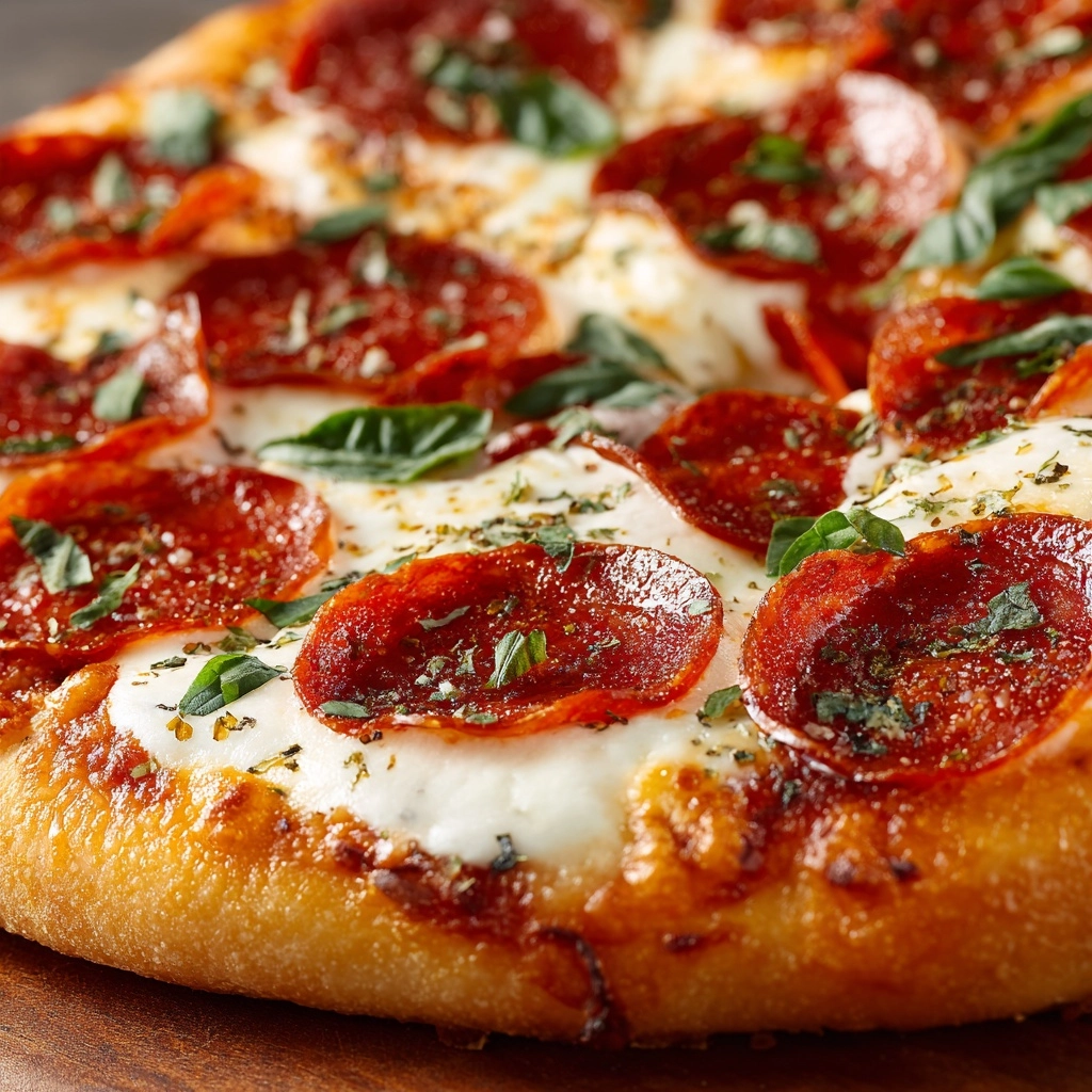 Tomato Burrata Pepperoni Pizza Dip Recipe - Recipe Image