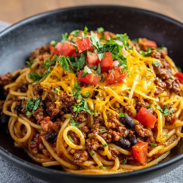 Taco Spaghetti Recipe