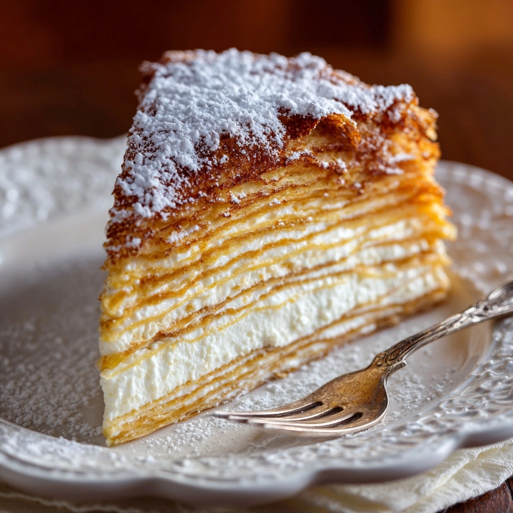Mille Crêpe Cake Recipe - Recipe Image