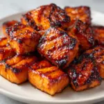Hot Honey Salmon Bites Recipe