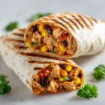 Southern Turkey Burritos with Refried Beans Recipe