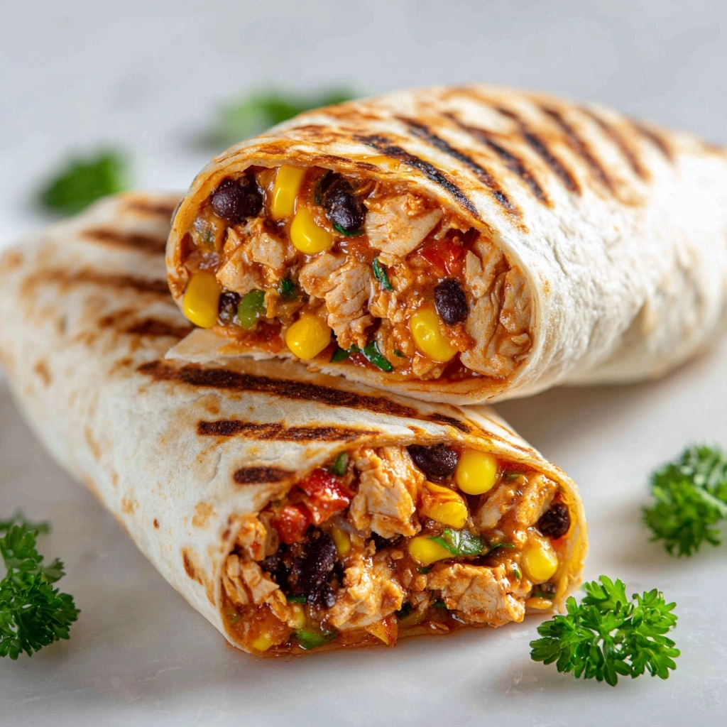 Southern Turkey Burritos with Refried Beans Recipe