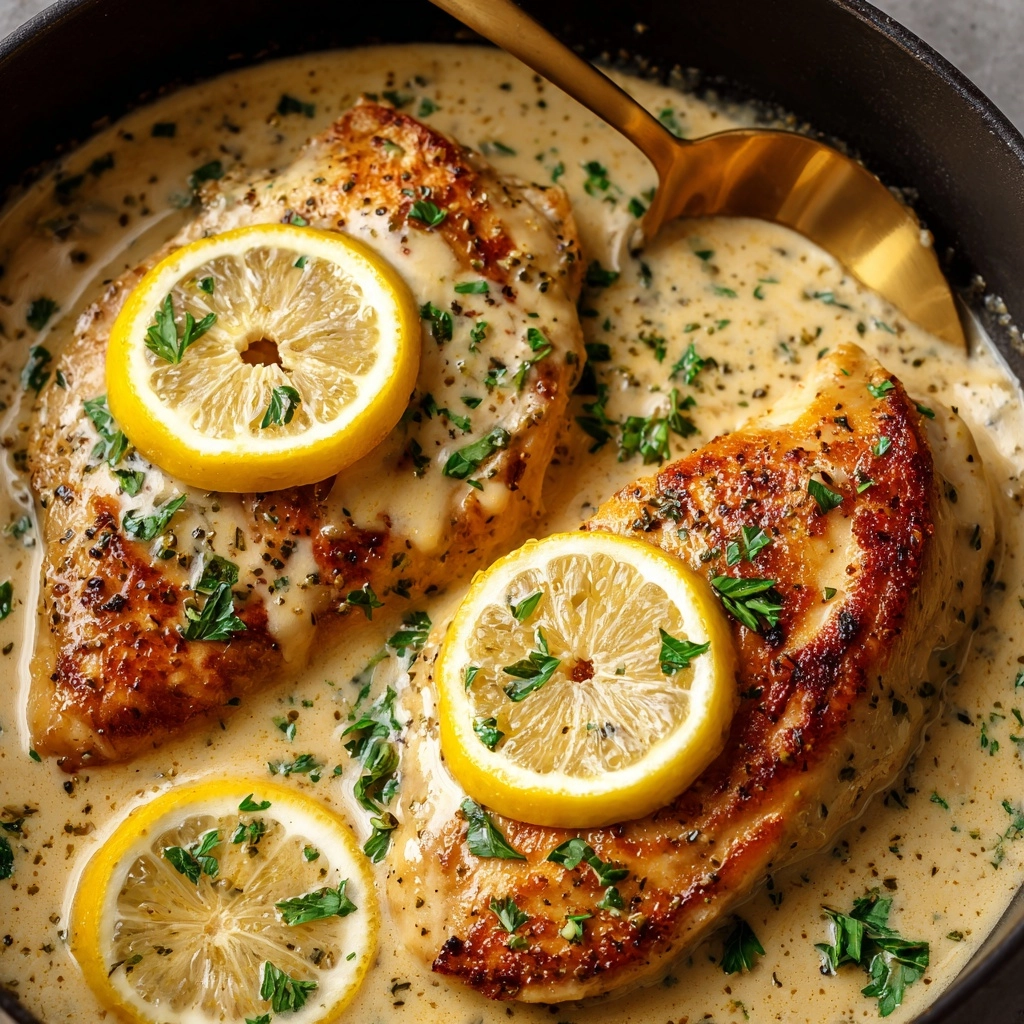 Lemon Garlic Chicken Recipe - Recipe Image