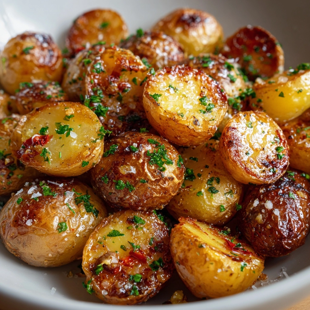 Browned Butter Roasted Potatoes with Parmesan Recipe - Recipe Image
