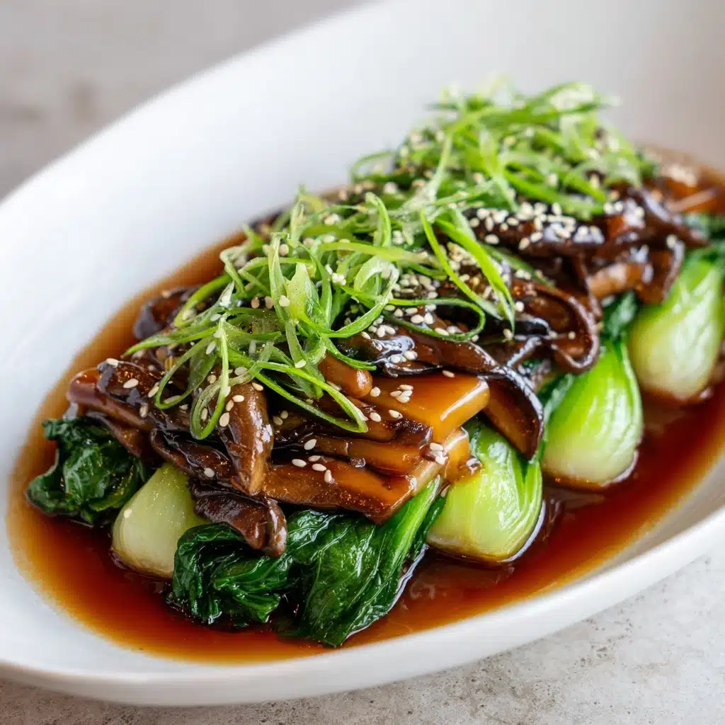 Bok Choy and Mushroom Stir Fry Recipe - Recipe Image