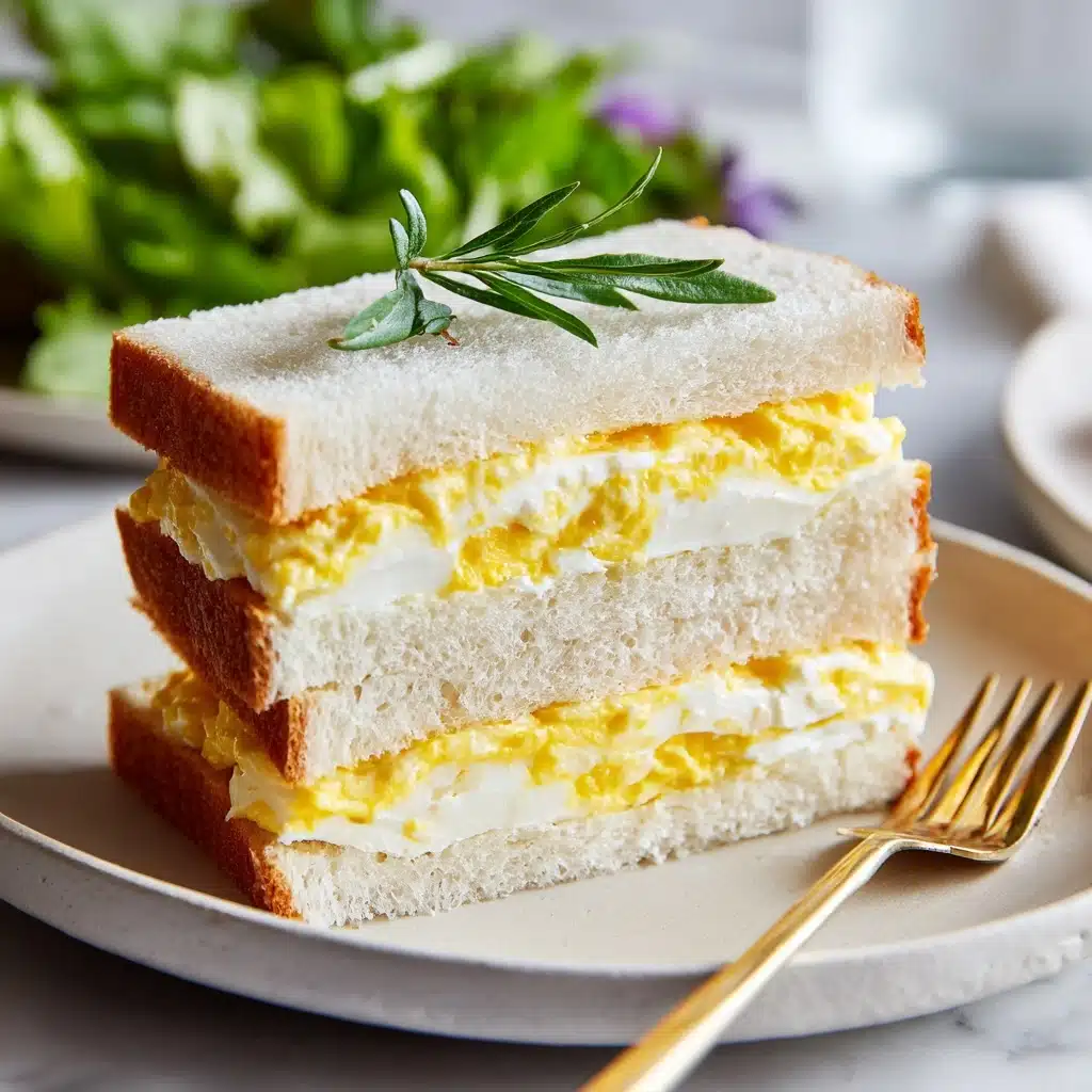 Japanese Egg Sandwich (Tamago Sando) Recipe - Recipe Image