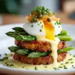 Salmon Cake Eggs Benedict Recipe