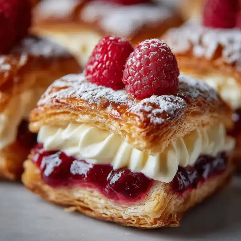 Cream Cheese and Berry Danish Pastries Recipe