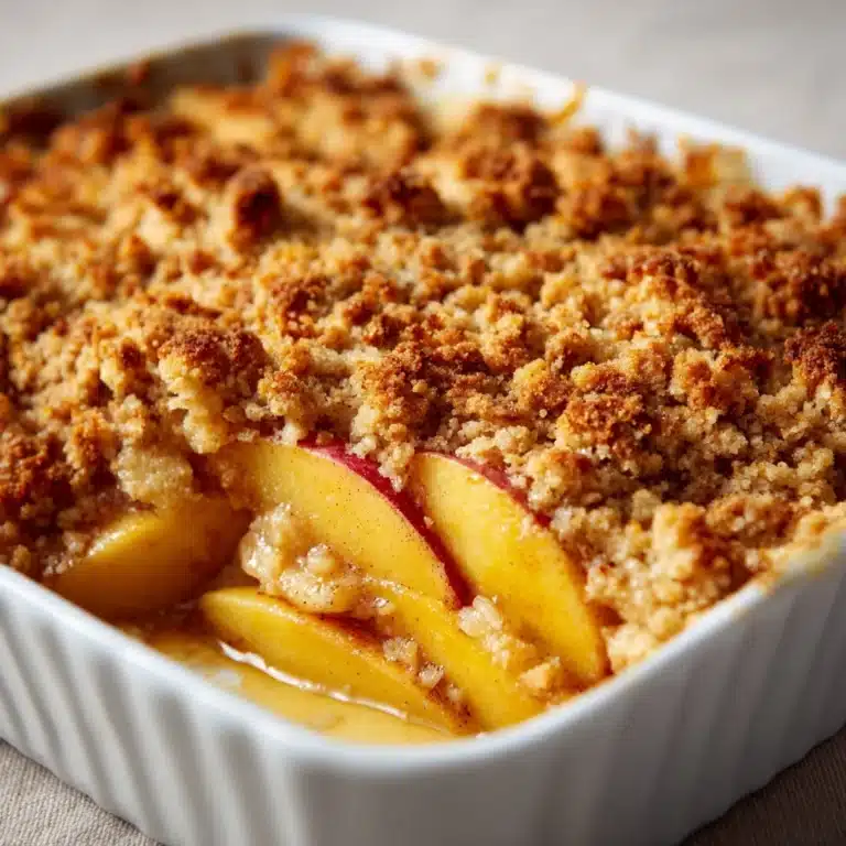 Old-Fashioned Apple and Cheese Casserole Recipe