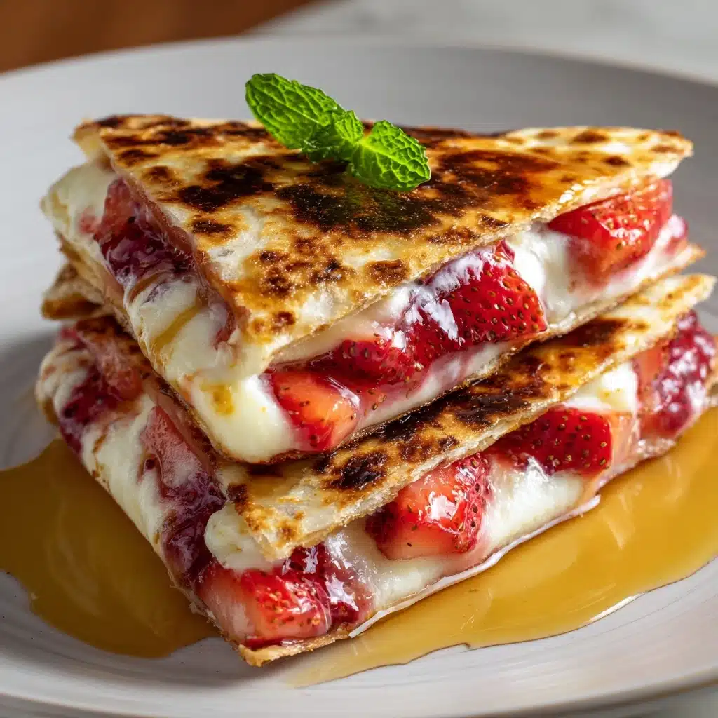 Strawberry Cheesecake Quesadillas Recipe - Recipe Image