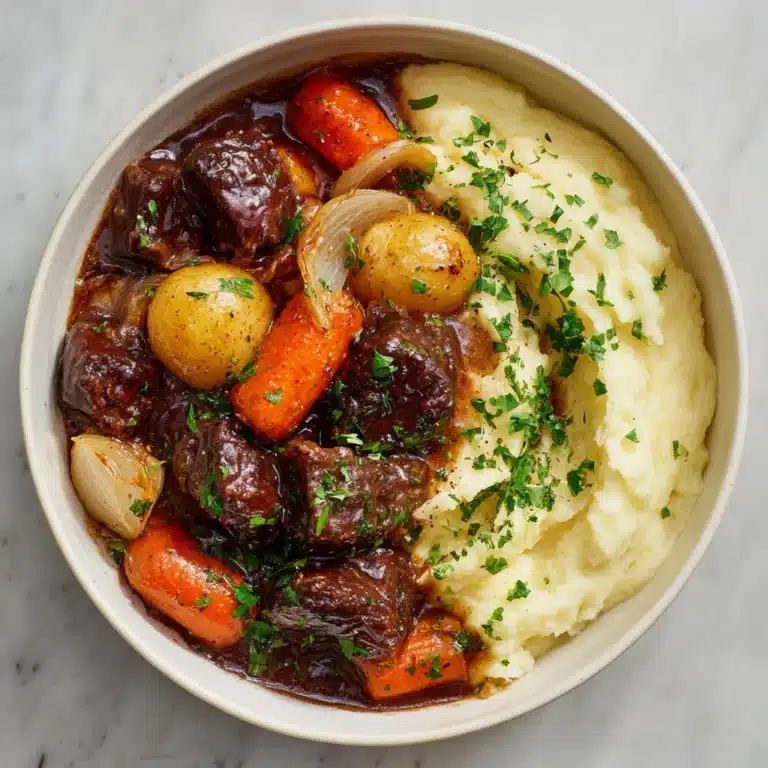 Timeless Beef Stew with a French Twist Recipe