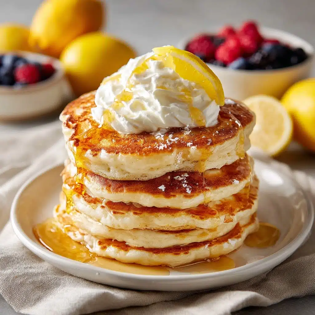 Lemon Ricotta Pancakes Recipe - Recipe Image