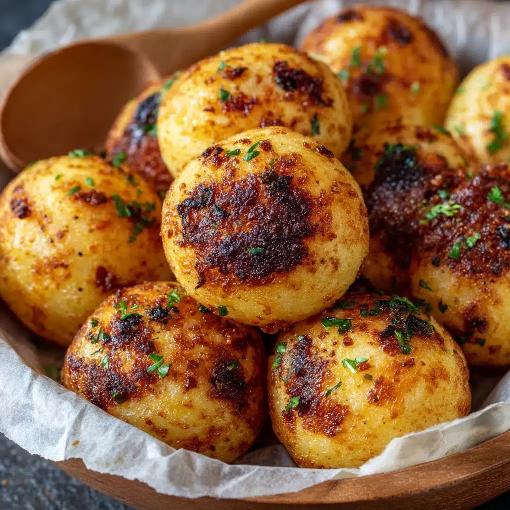 Garlic Potato Balls Recipe