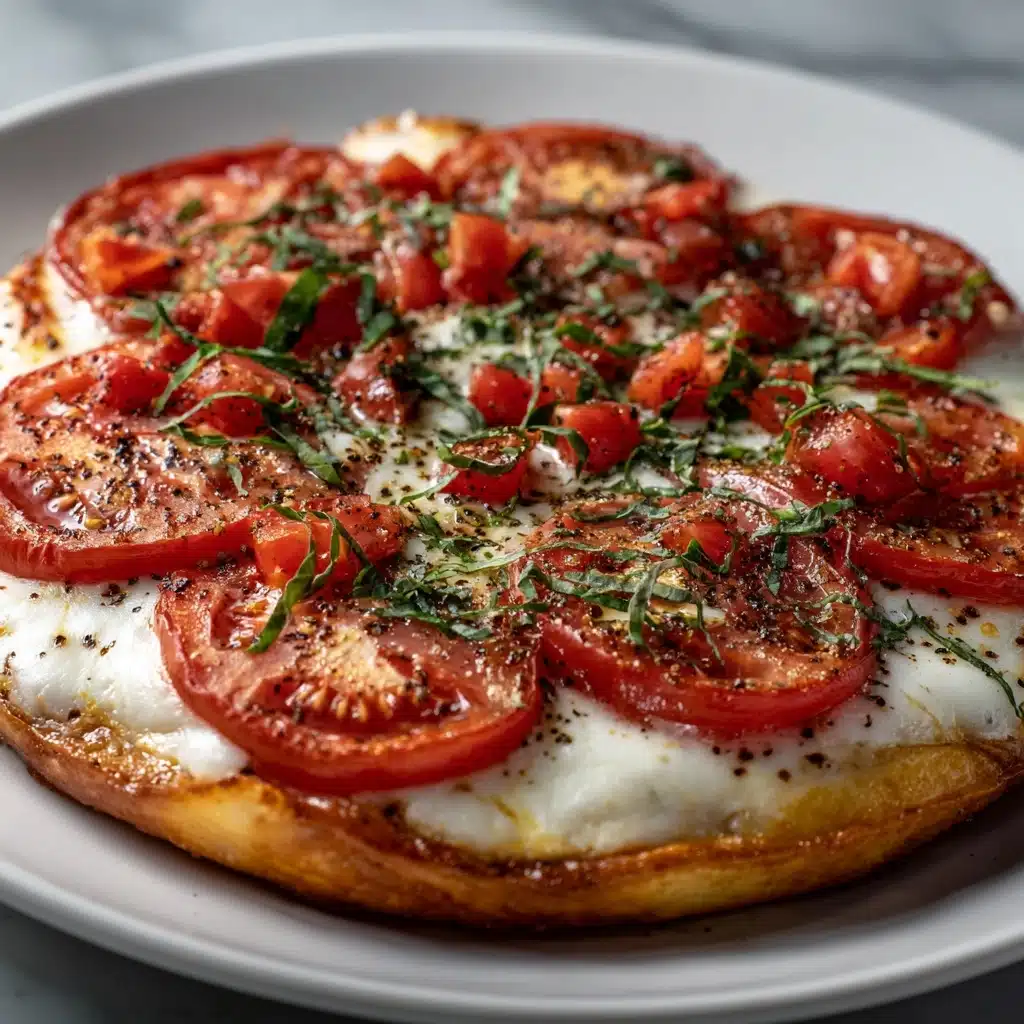 Three-Cheese Tomato Bruschetta Dip Recipe - Recipe Image