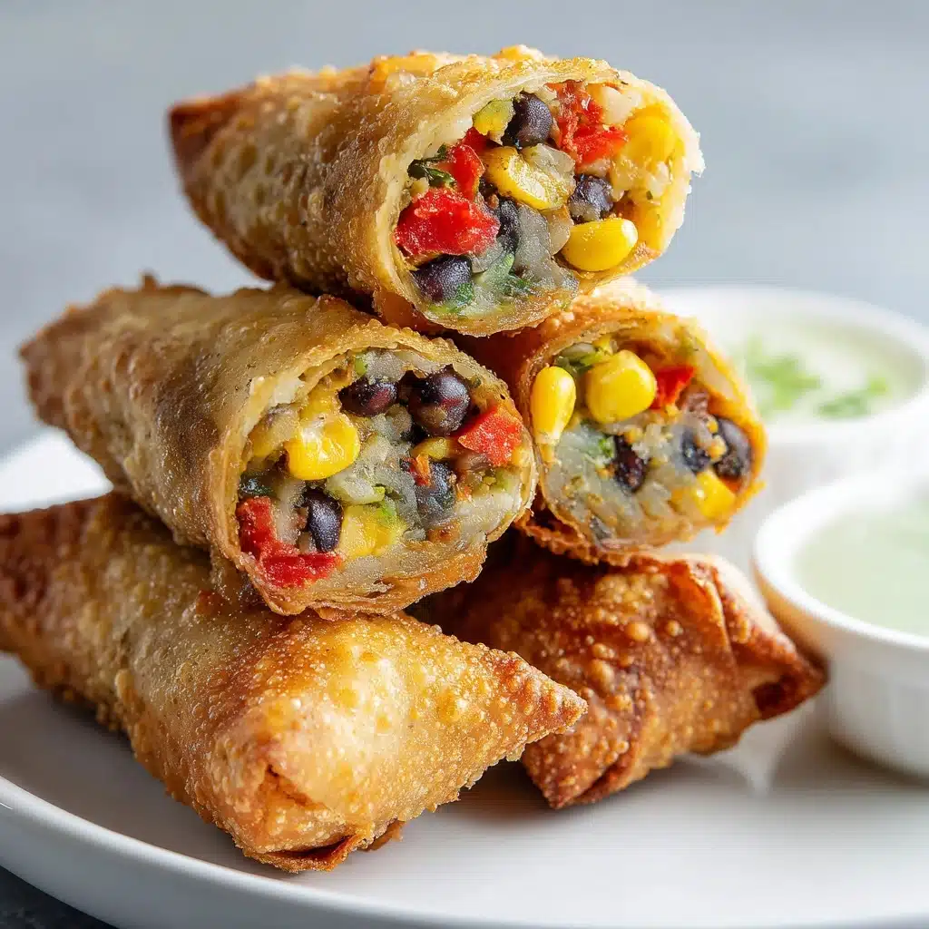 Southwest Chicken Egg Roll Recipe