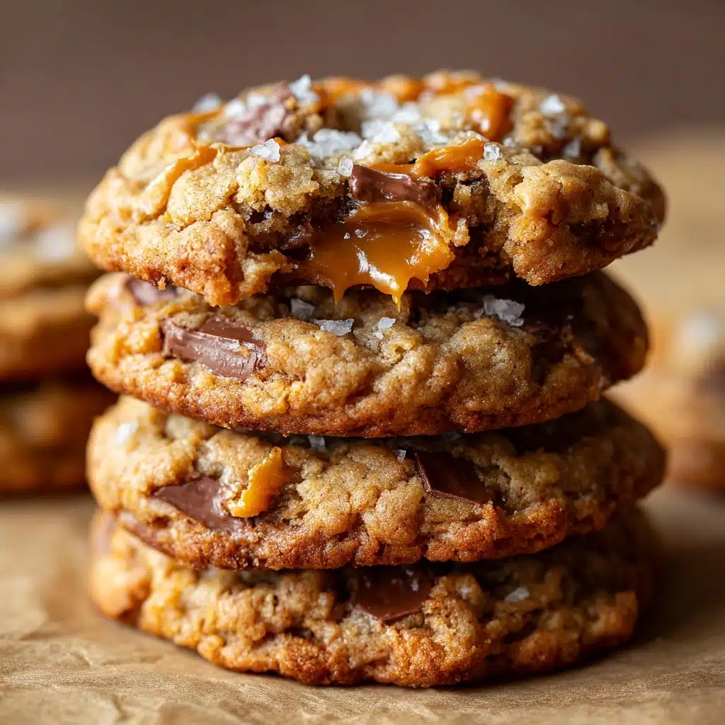 Chewy Peanut Butter Butterfinger Cookies Recipe - Recipe Image
