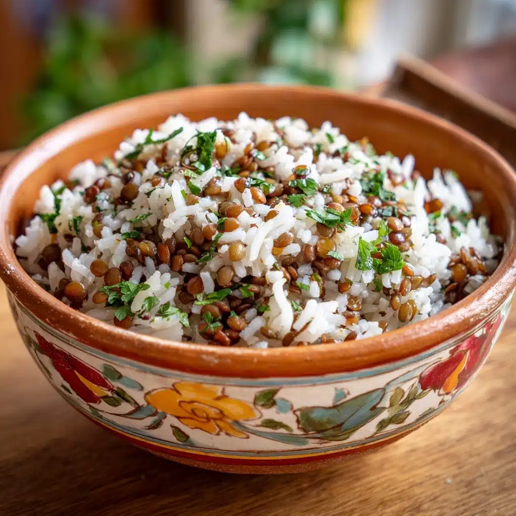 Lebanese Lentils & Rice (Mujaddara) Recipe - Recipe Image