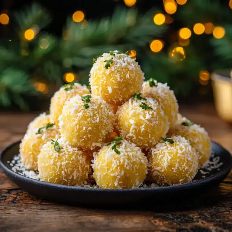 Pineapple Christmas Balls Recipe