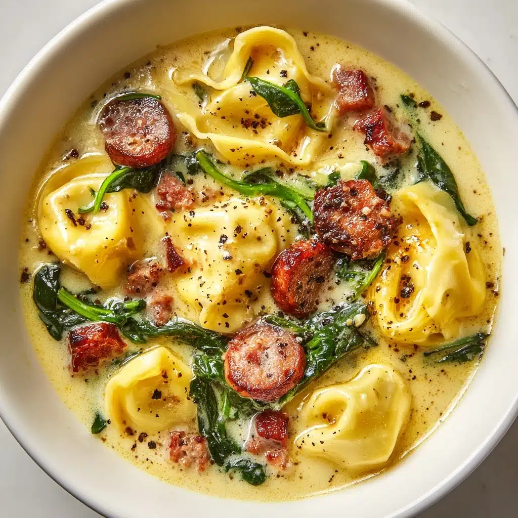 Creamy Alfredo Lasagna Soup Recipe - Recipe Image