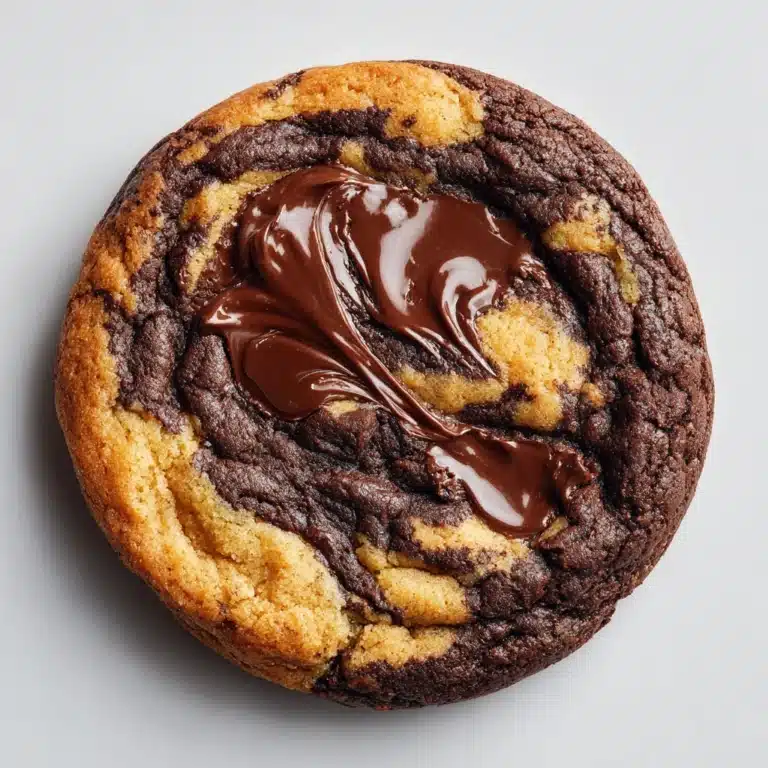 Peanut Butter Brownie Swirl Cookies Recipe