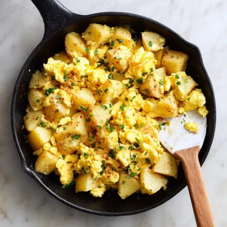 Potato Egg Scramble Recipe