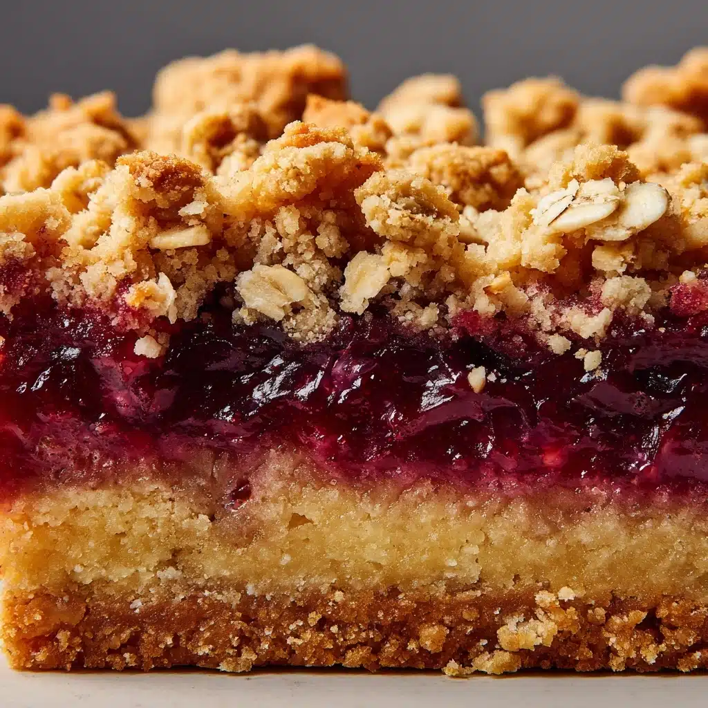 Amish Oatmeal Rhubarb Bars Recipe - Recipe Image