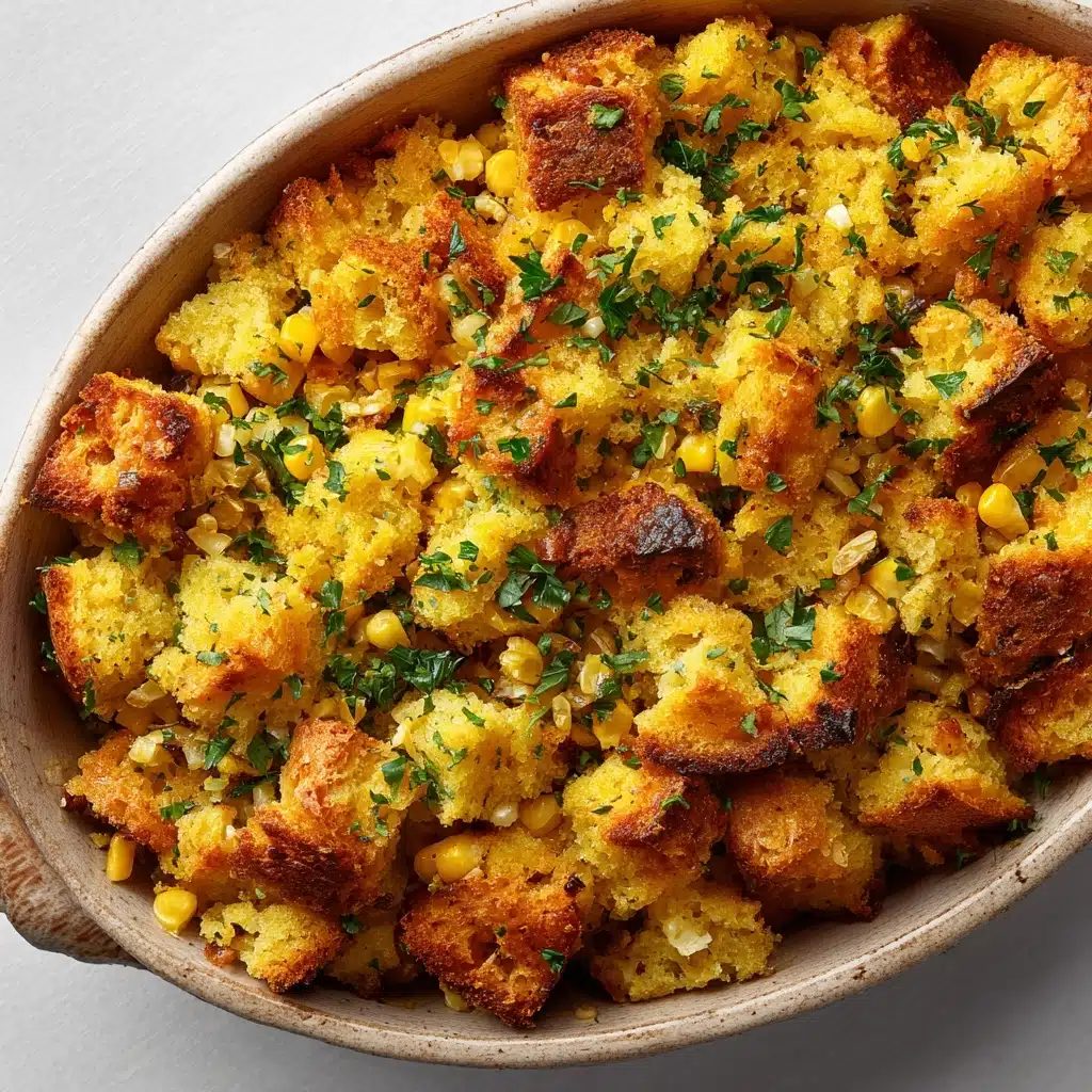 Southern Cornbread Dressing Recipe - Recipe Image