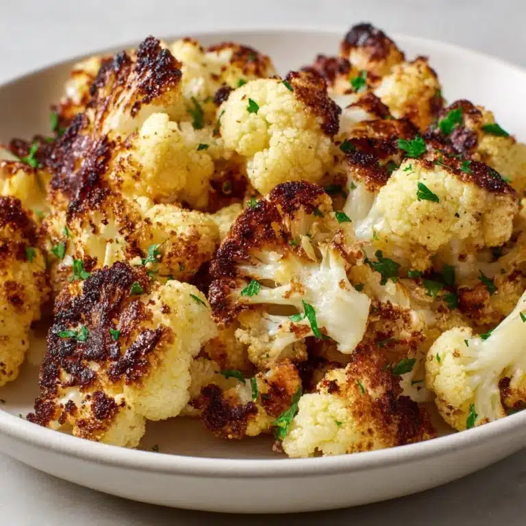 Crispy Roasted Cauliflower Recipe