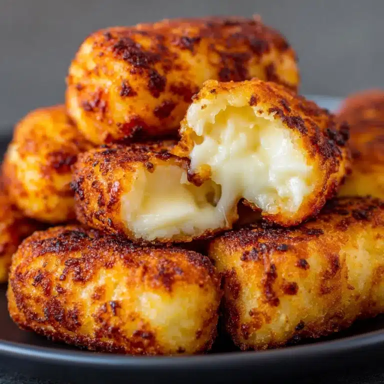 Mashed Potato Cheese Puffs Recipe