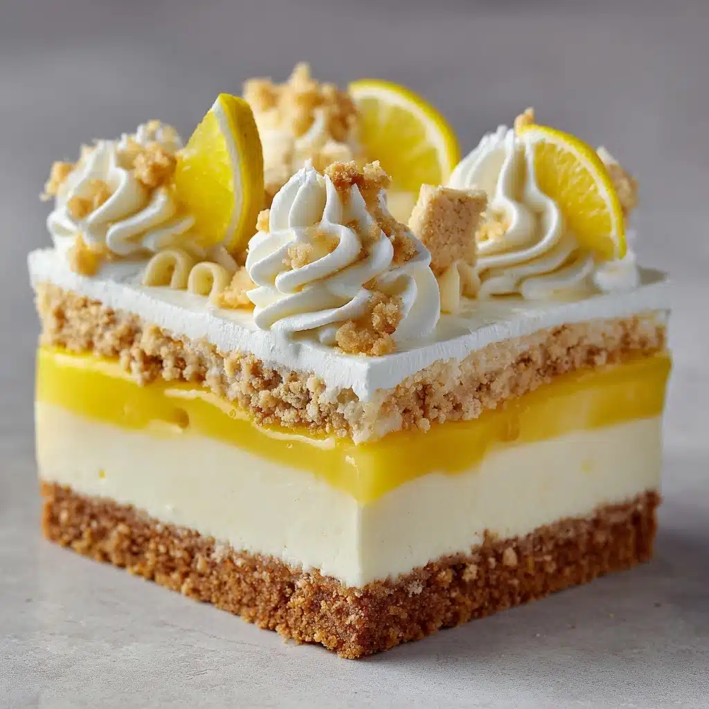 Lemon Pretzel Dessert Recipe - Recipe Image