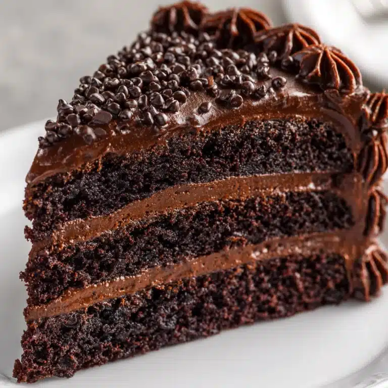 Double Chocolate Cake Recipe